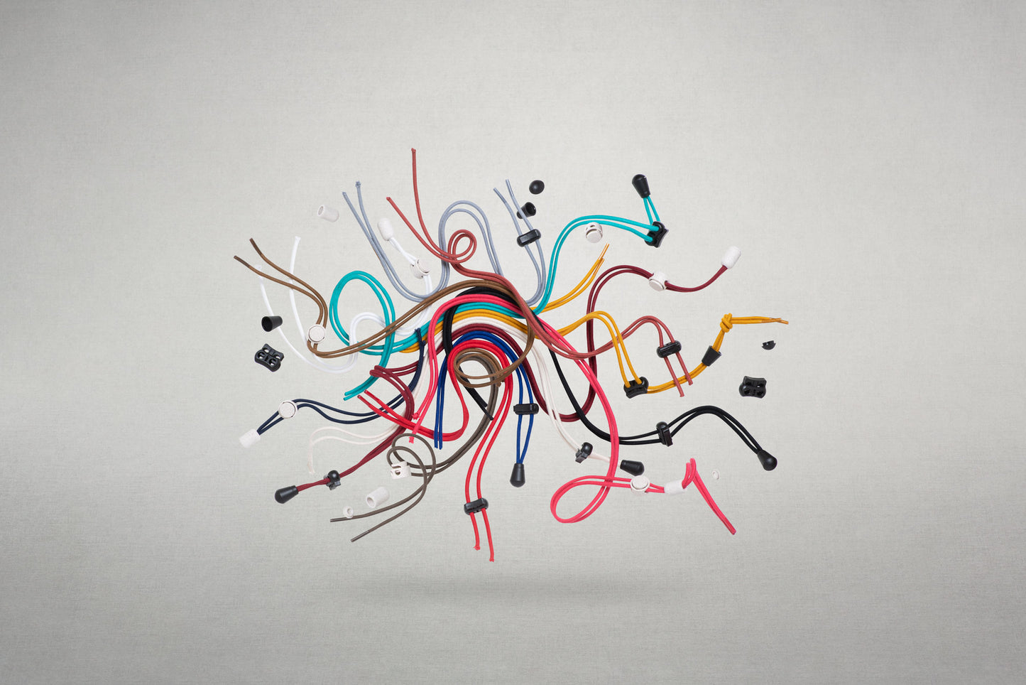 "Cotton" Colorful Elastic Laces