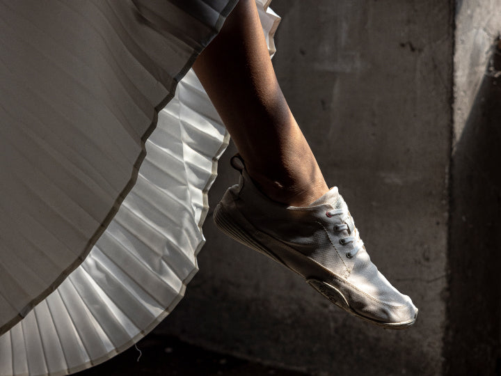 A shoe made of paper?